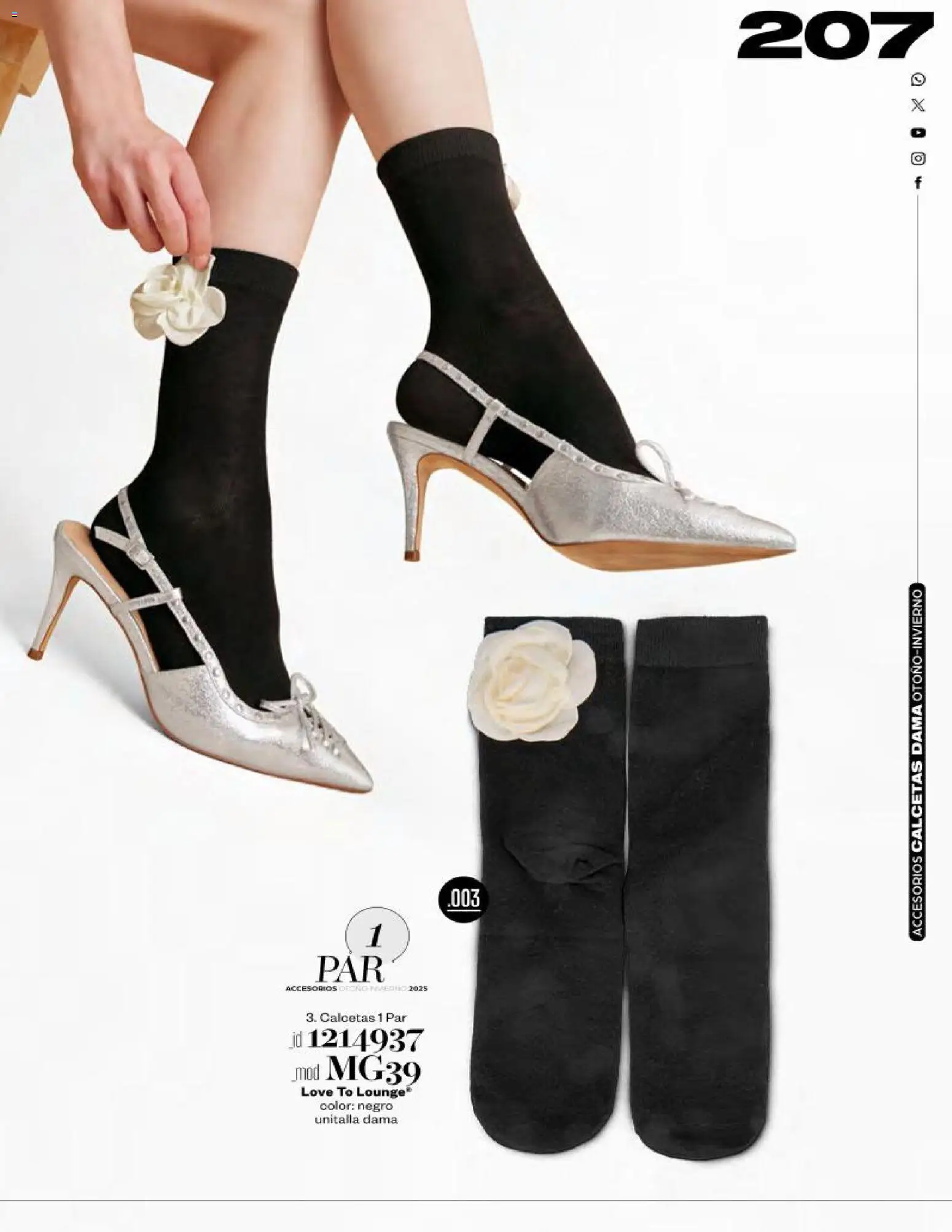 Nuevas ofertas de Price Shoes válidas en toda la República Mexicana desde el 03.11.2025. ¡Encuentra las mejores ofertas en Price Shoes catálogo Accesorios! | Página: 207 | Productos: Calcetas