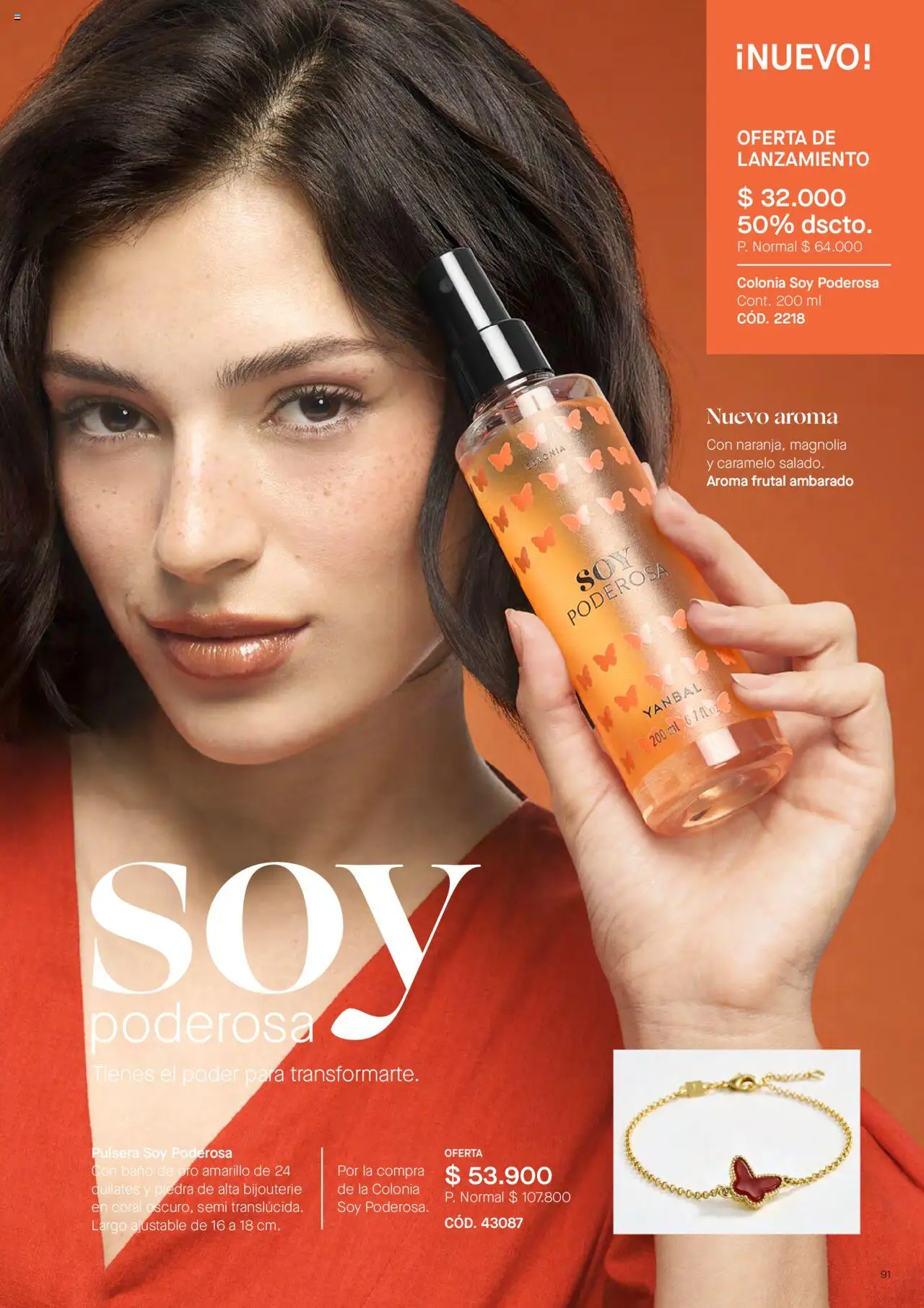 Yanbal revista - valida desde el 21.06.2025 | Página: 91 | Productos: Helado, Ruana