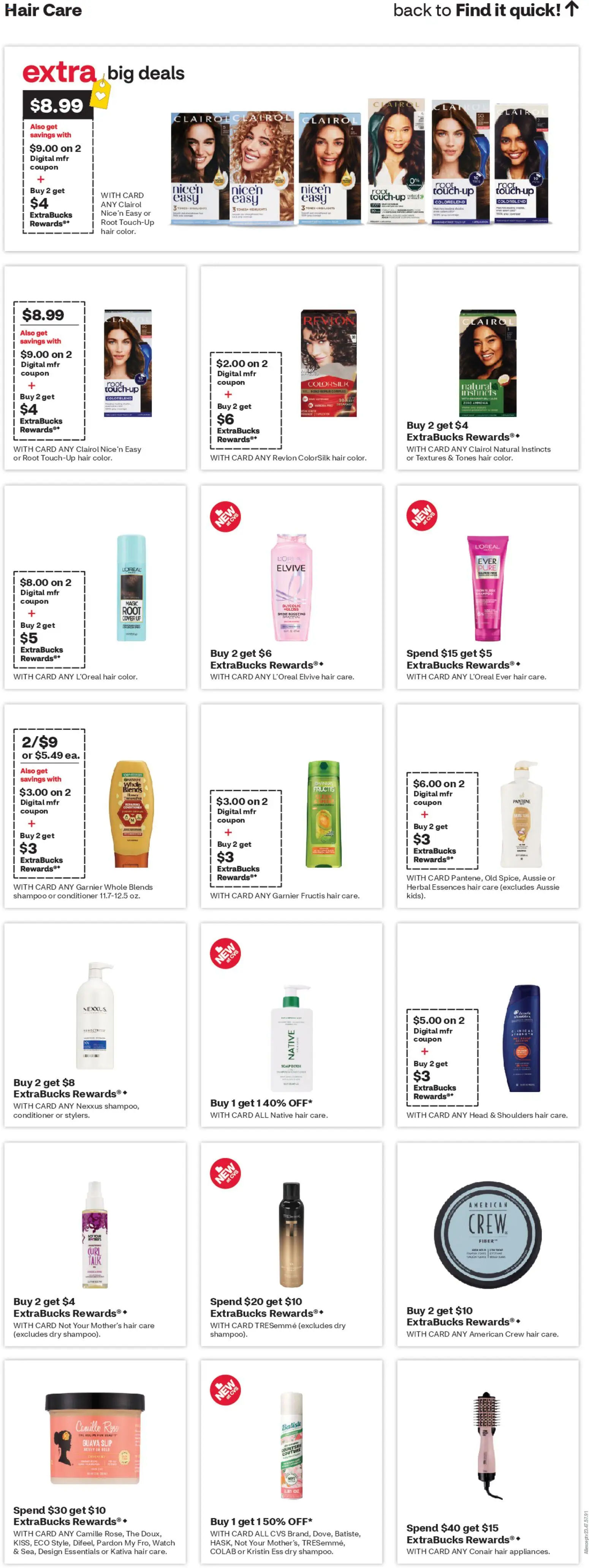 CVS Pharmacy Weekly Ad - KS - valid from 29.03.2026 | Page: 12 | Products: Shampoo, Conditioner, Watch