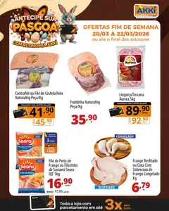 Akki Atacadista ofertas Páscoa - Pré-Visualização do folheto da loja Akki Atacadista, válido de 20.03.2026