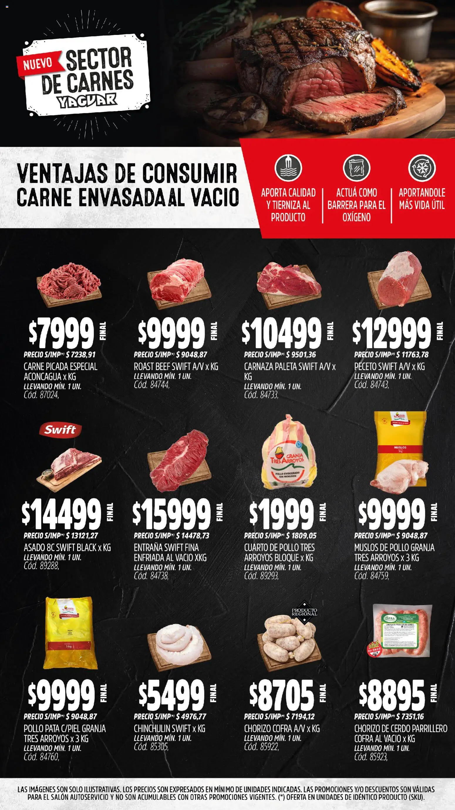 Yaguar - Misiones │ válido desde el 27.10.2025 | Página: 5 | Productos: Pollo, Paleta, Chorizo, Cerdo