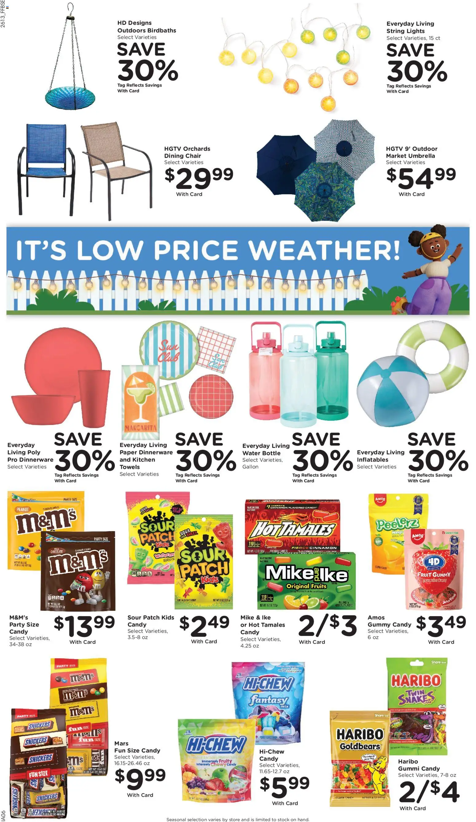 Fry's Food Weekly Ad - valid from 29.04.2026 | Page: 9 | Products: Chair, Chocolate, Fruits, Umbrella