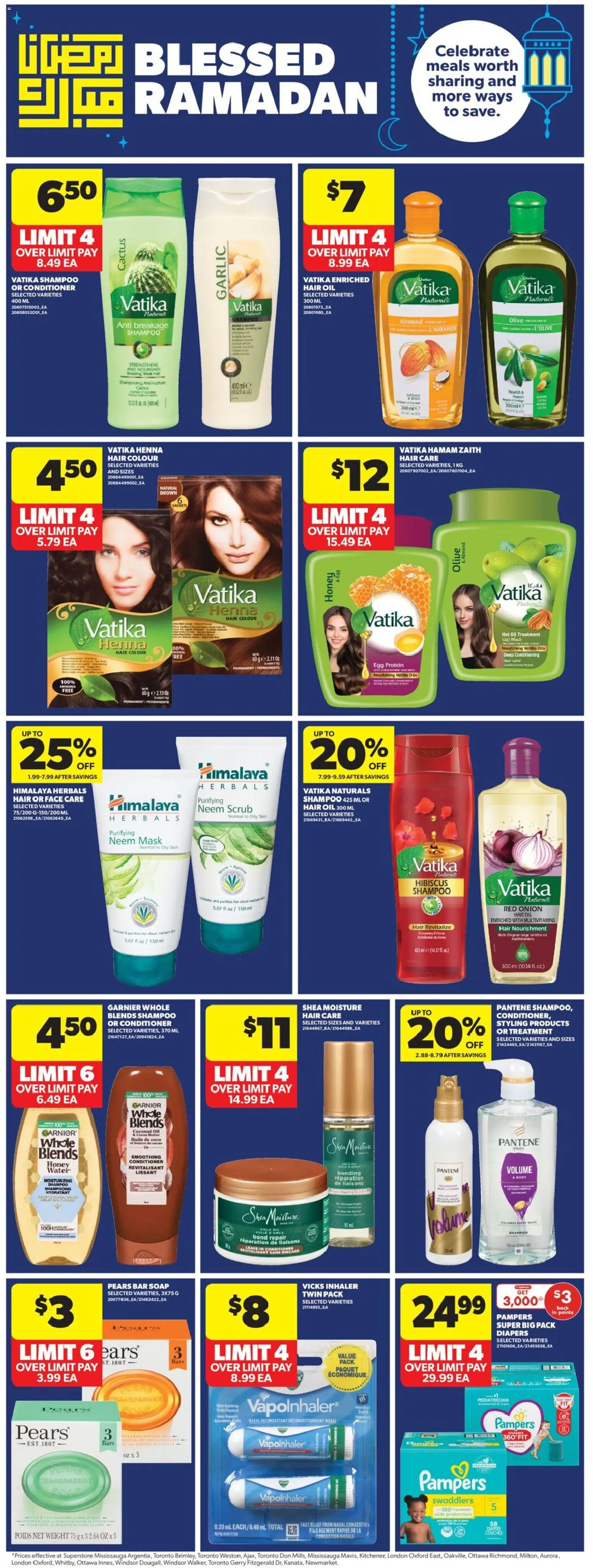 Real Canadian Superstore flyer valid from 26.02.2026 | Page: 11 | Products: Shampoo, Conditioner, Hair oil, Mask