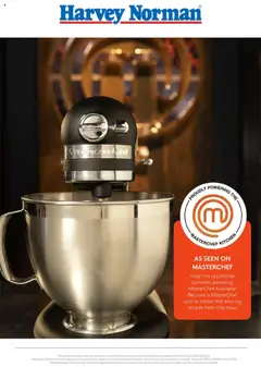 Preview of Harvey Norman - As Seen on MasterChef - valid from 25.07.2025