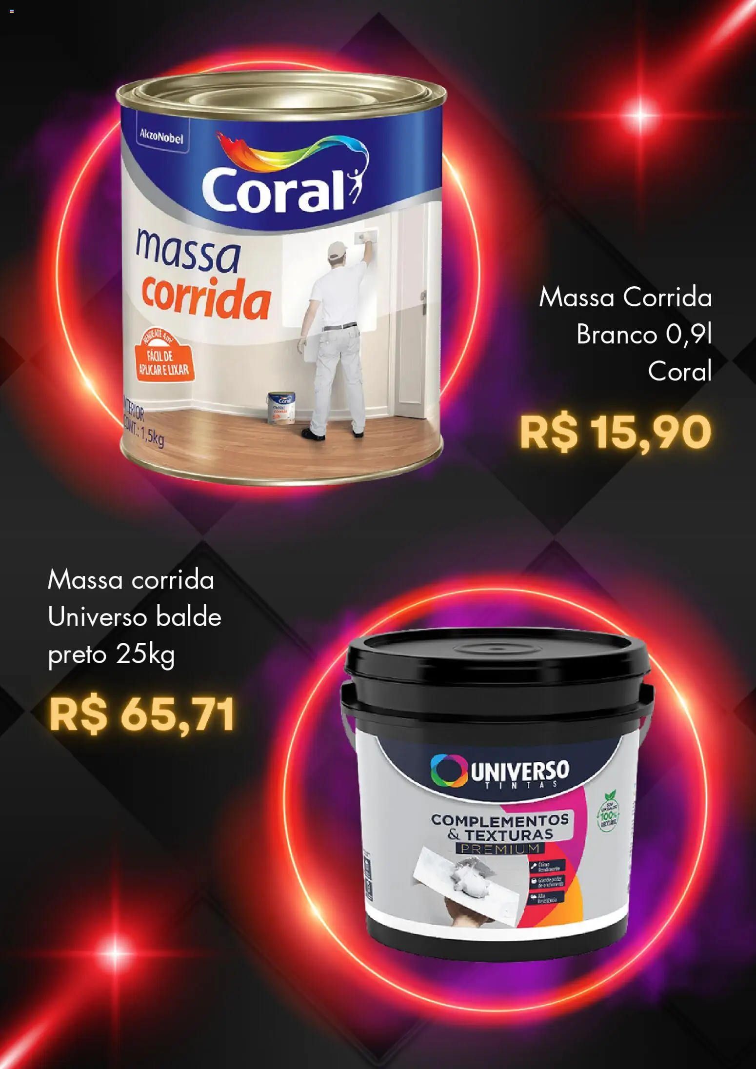 Telhanorte Folheto - válido de 05.11.2025 | Página: 4 | Produtos: Massa corrida, Massa, Balde