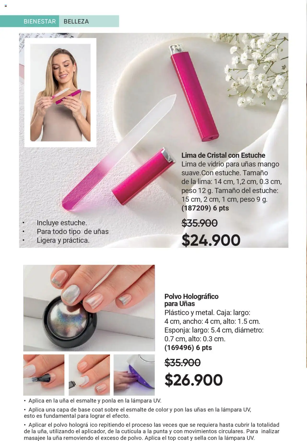 Avon revista - valida desde el 12.09.2025 | Página: 64 | Productos: Estuche, Peso, Sobre, Mango