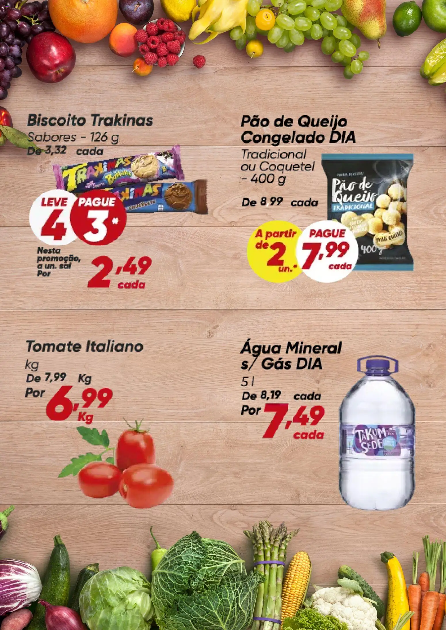Dia Folheto - válido de 08.12.2025 | Página: 5 | Produtos: Biscoito, Queijo, Água mineral, Sal