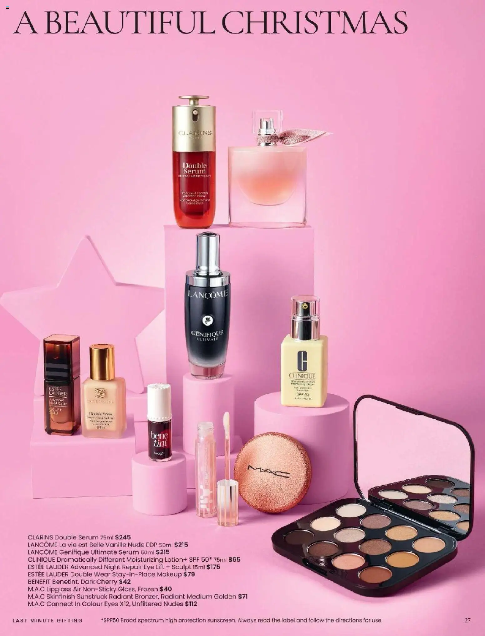 Myer catalogue - valid from 04.12.2025 | Page: 27 | Products: Lotion, Makeup