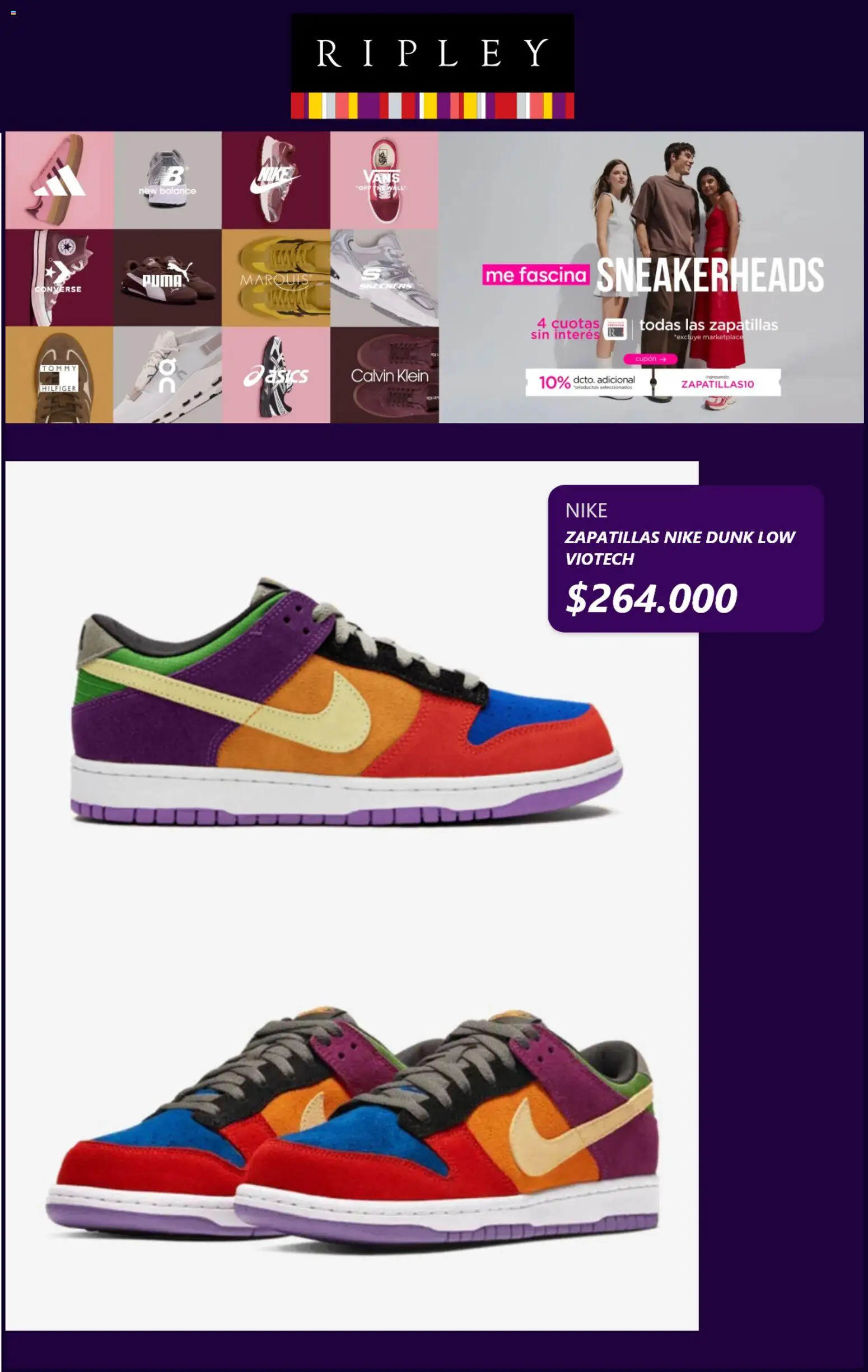 Ripley ofertas  │ válido desde el 23.03.2026 | Página: 3 | Productos: Zapatillas