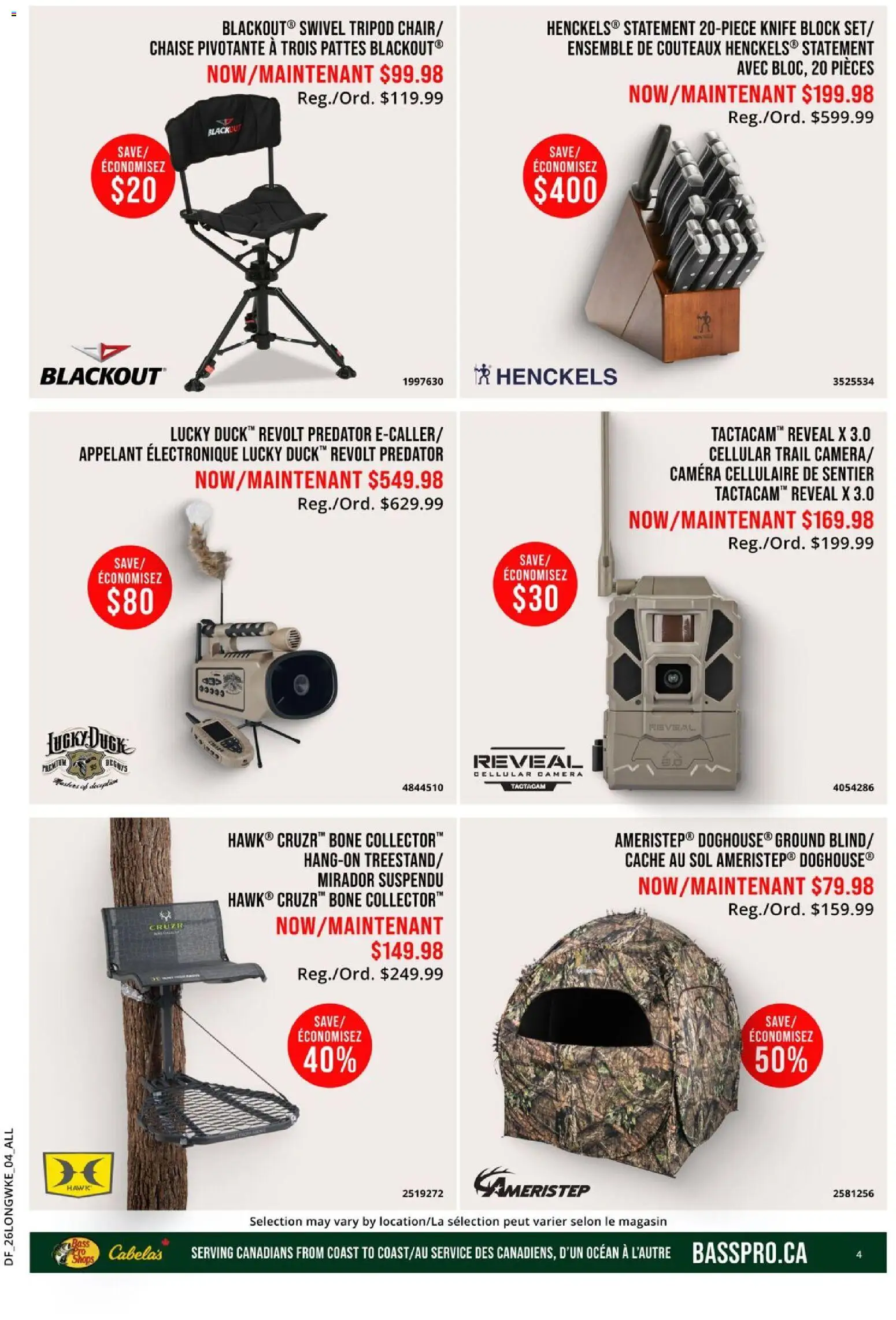 Cabelas flyer valid from 13.02.2026 | Page: 4 | Products: Camera