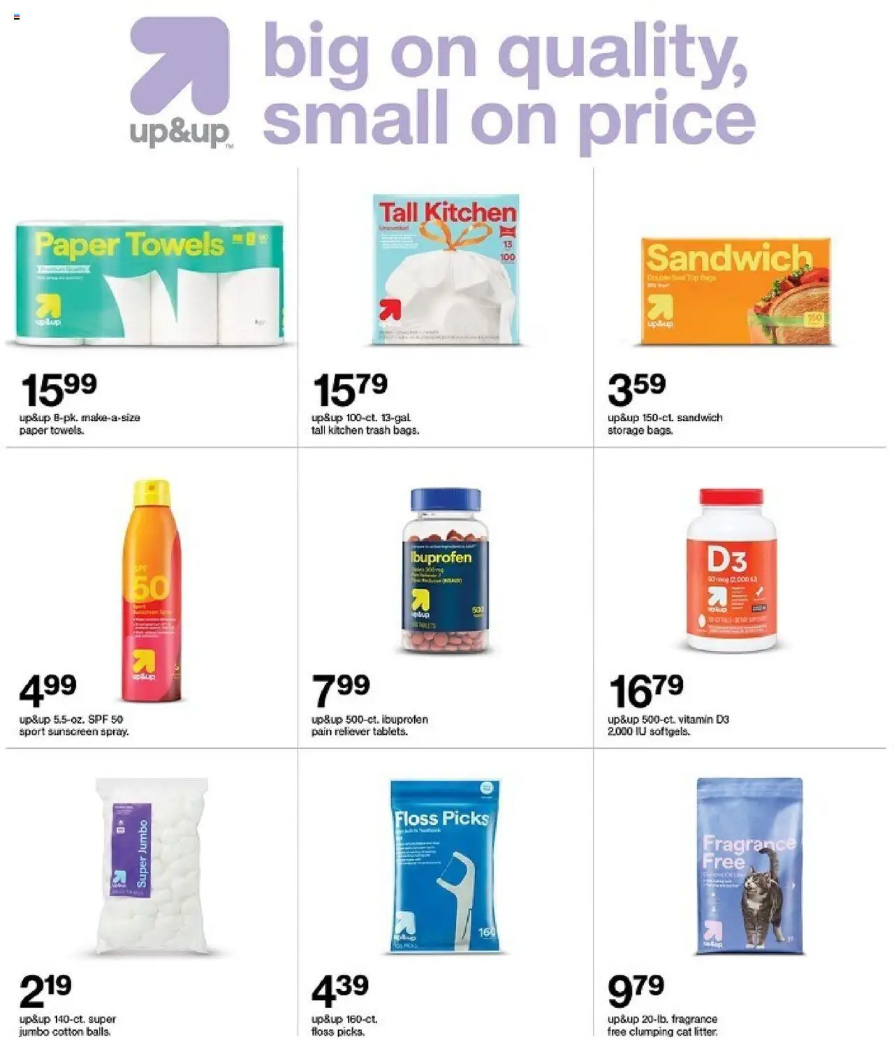 Target Weekly Ad - valid from 03.08.2025 | Page: 46 | Products: Vitamin, Fragrance, Sunscreen