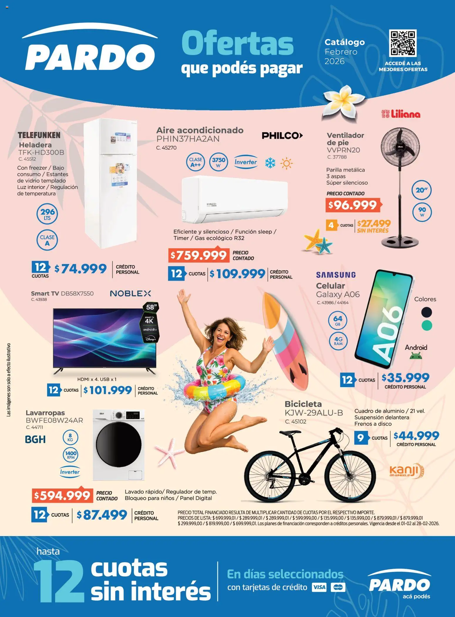 Pardo catálogo │ válido desde el 01.02.2026 | Página: 1 | Productos: Disco, Usb, Lavarropas, Freezer