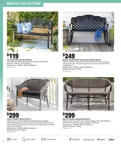 Preview of Mitre 10 The Art of Living Outdoors Catalogue - valid from 03.09.2025 | Page: 12 | Products: Powder, Weight, Bench