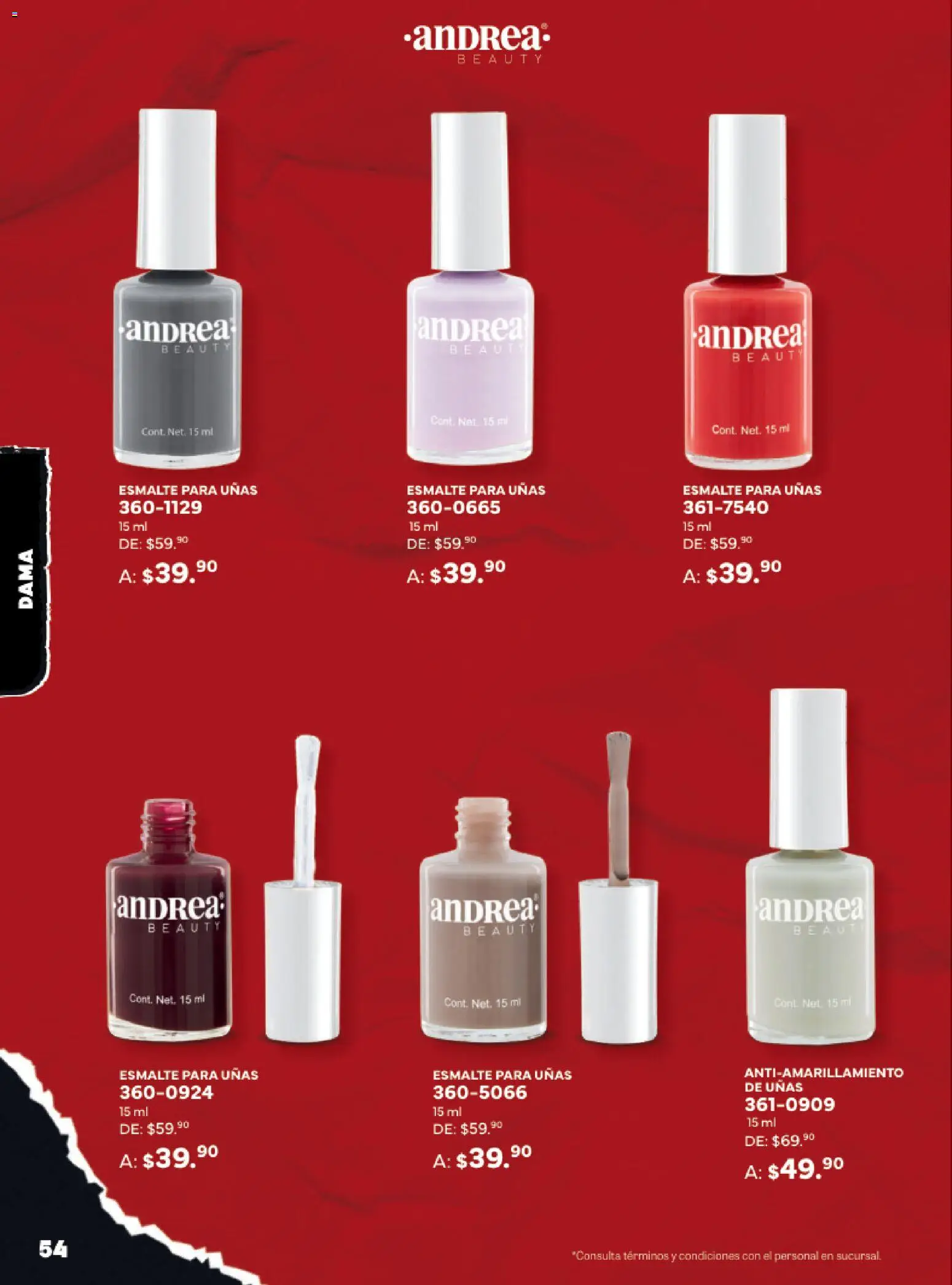 Nuevas ofertas de Andrea válidas en toda la República Mexicana desde el 02.11.2025. ¡Encuentra las mejores ofertas en Andrea Buen Fin ! | Página: 54
