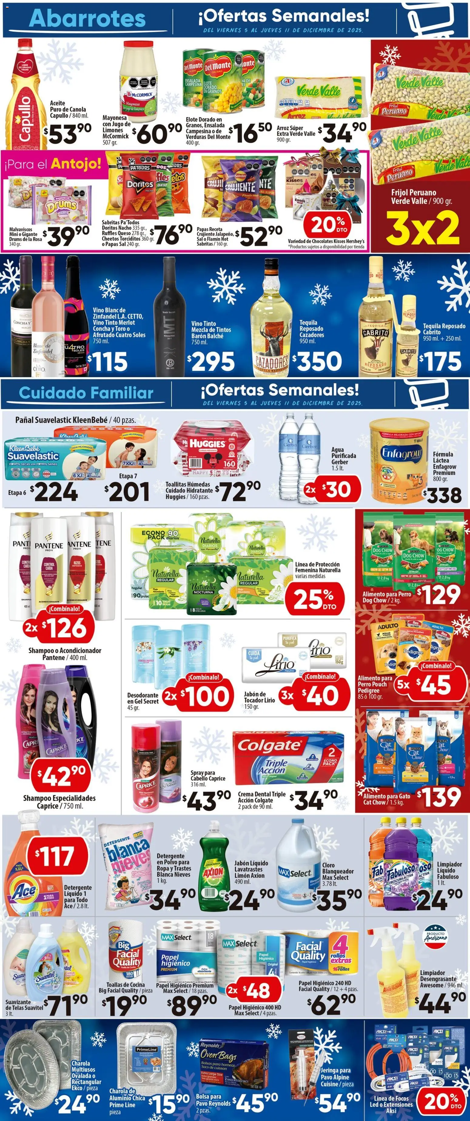 Nuevas ofertas de Calimax válidas en toda la República Mexicana desde el 05.12.2025. ¡Encuentra las mejores ofertas en Calimax folleto Tijuana! | Página: 3 | Productos: Desodorante, Pollo, Mayonesa, Sal