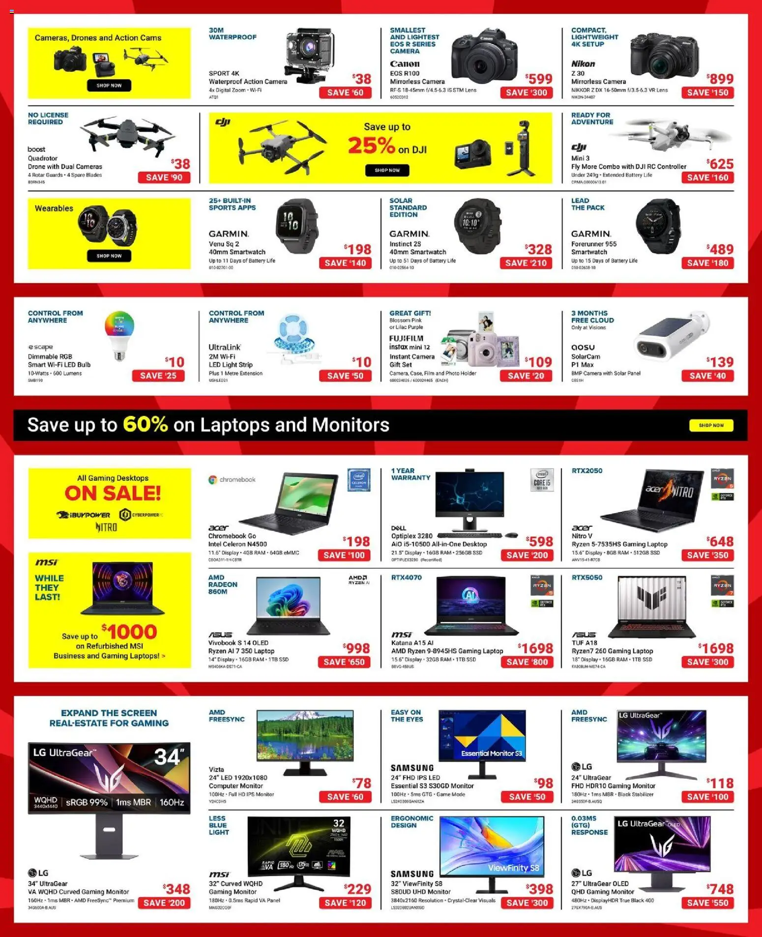 Visions flyer valid from 20.11.2025 | Page: 10 | Products: Computer, Camera, Smartwatch, Battery