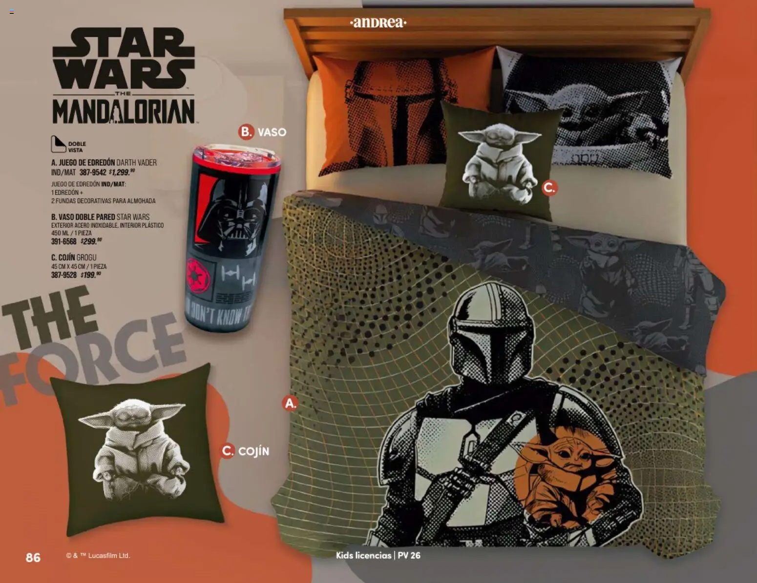 Nuevas ofertas de Andrea válidas en toda la República Mexicana desde el 25.01.2026. ¡Encuentra las mejores ofertas en Andrea catálogo Home! | Página: 86 | Productos: Juego, Almohada
