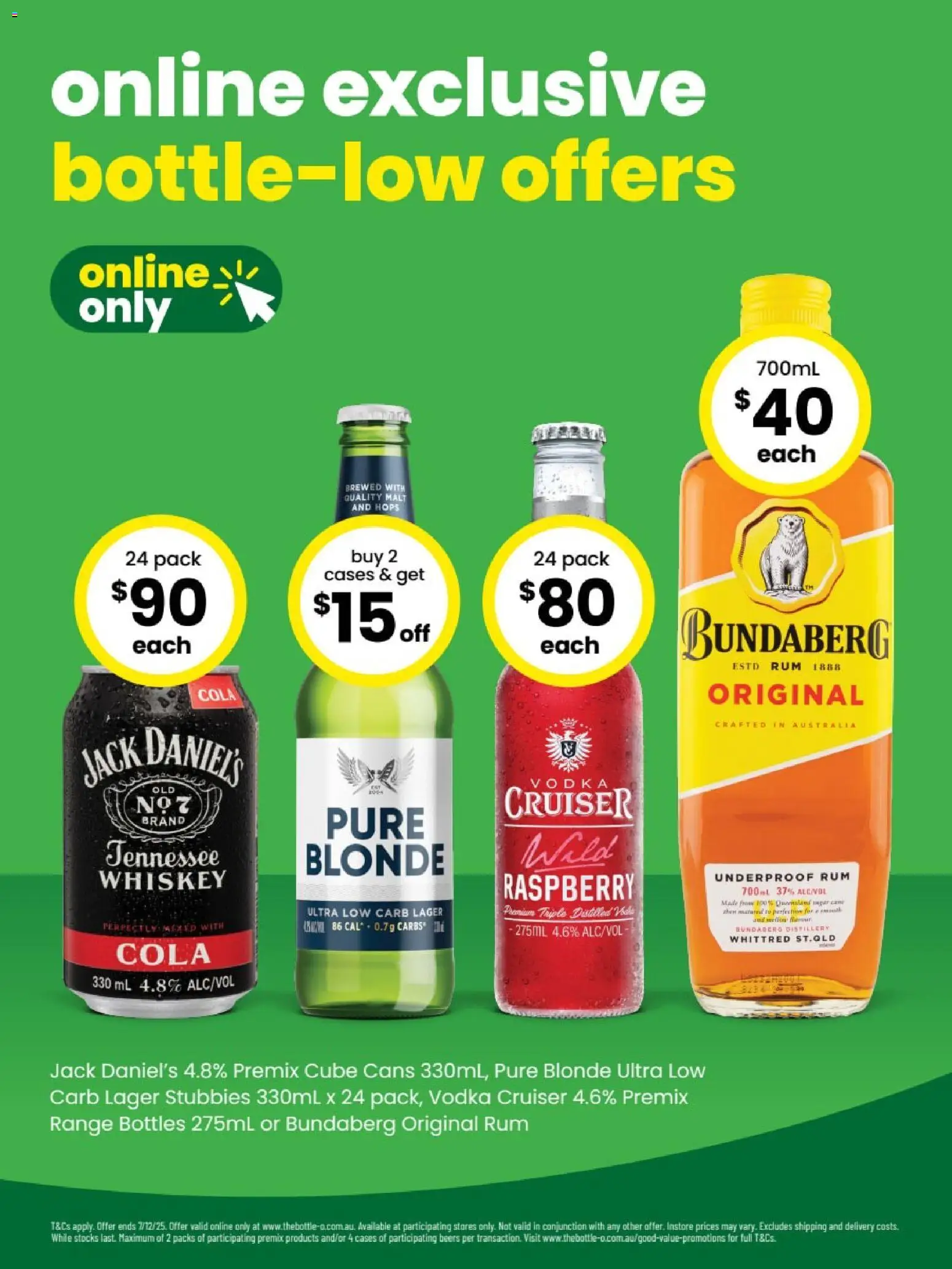 The Bottle-O catalogue - valid from 24.11.2025 | Page: 3 | Products: Vodka, Whiskey, Rum, Raspberry