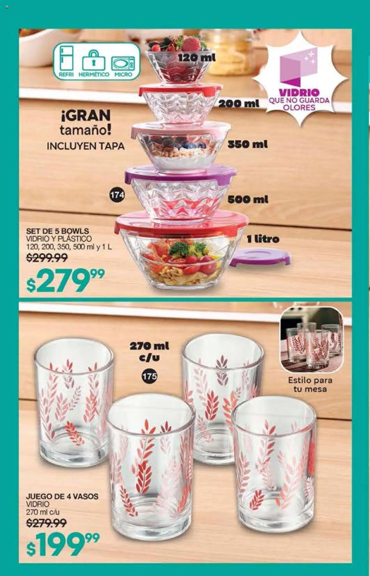 Nuevas ofertas de Fuller válidas en toda la República Mexicana desde el 15.10.2025. ¡Encuentra las mejores ofertas en Fuller - Campaña 14 2025! | Página: 80 | Productos: Juego, Mesa, Vasos