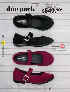 Vista previa de Andrea - Catálogo Invierno, nuevo folleto de la tienda, válido en México a partir del 13.10.2025 | Página: 262