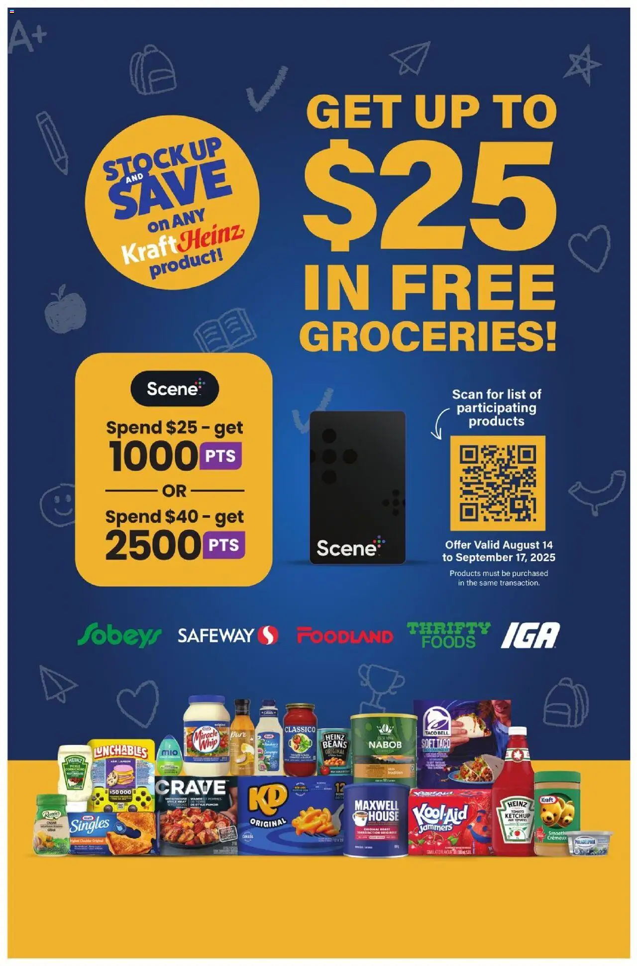 Safeway flyer valid from 14.08.2025 | Page: 23 | Products: Ketchup