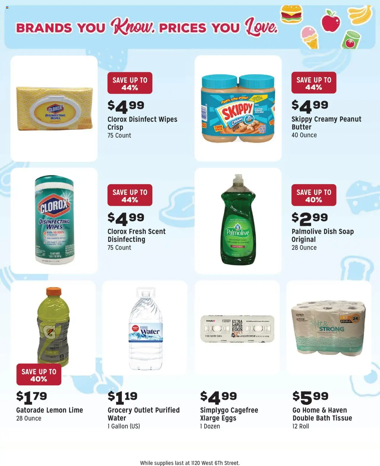 Grocery Outlet Weekly - CA - valid from 13.08.2025 | Page: 11 | Products: Bath, Butter, Eggs, Lemon