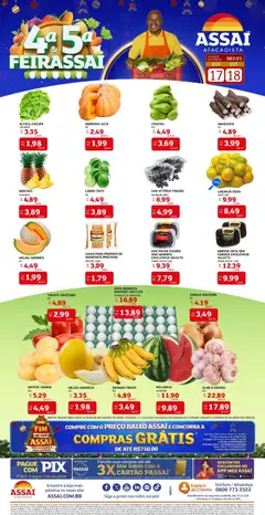 Encarte Assaí Atacadista - RN - Pré-Visualização do folheto da loja Assaí Atacadista, válido de 17.12.2025