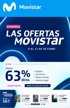Movistar ofertas  válido desde el 09.10.2025
