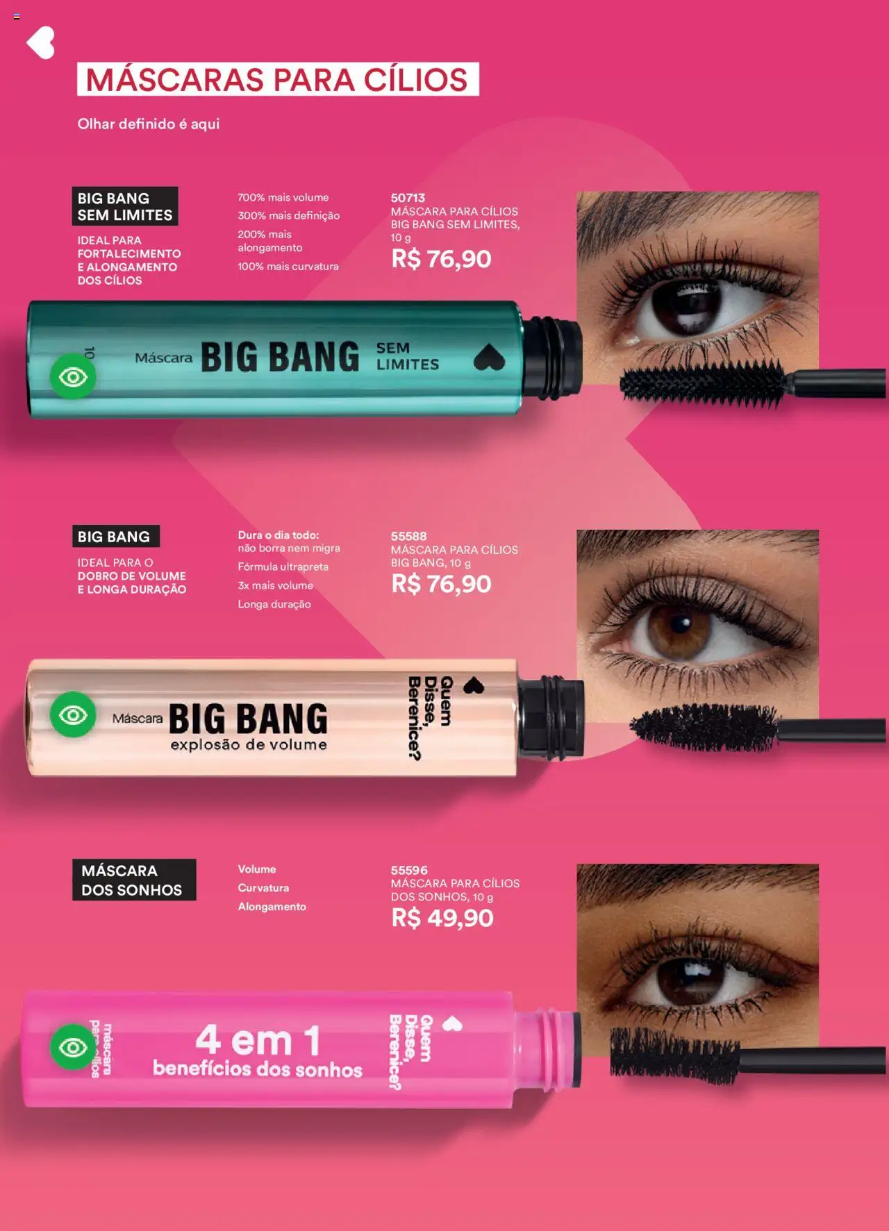 O Boticário Folheto - válido de 11.08.2025 | Página: 108 | Produtos: Máscara para cílios