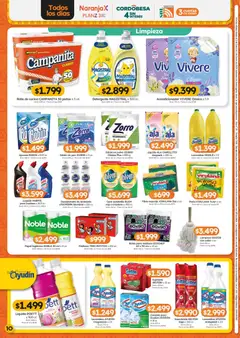 Vista previa Cordiez ofertas válido desde el 02.01.2026 | Página: 10 | Productos: Insecticida, Inodoro, Esponja, Pan