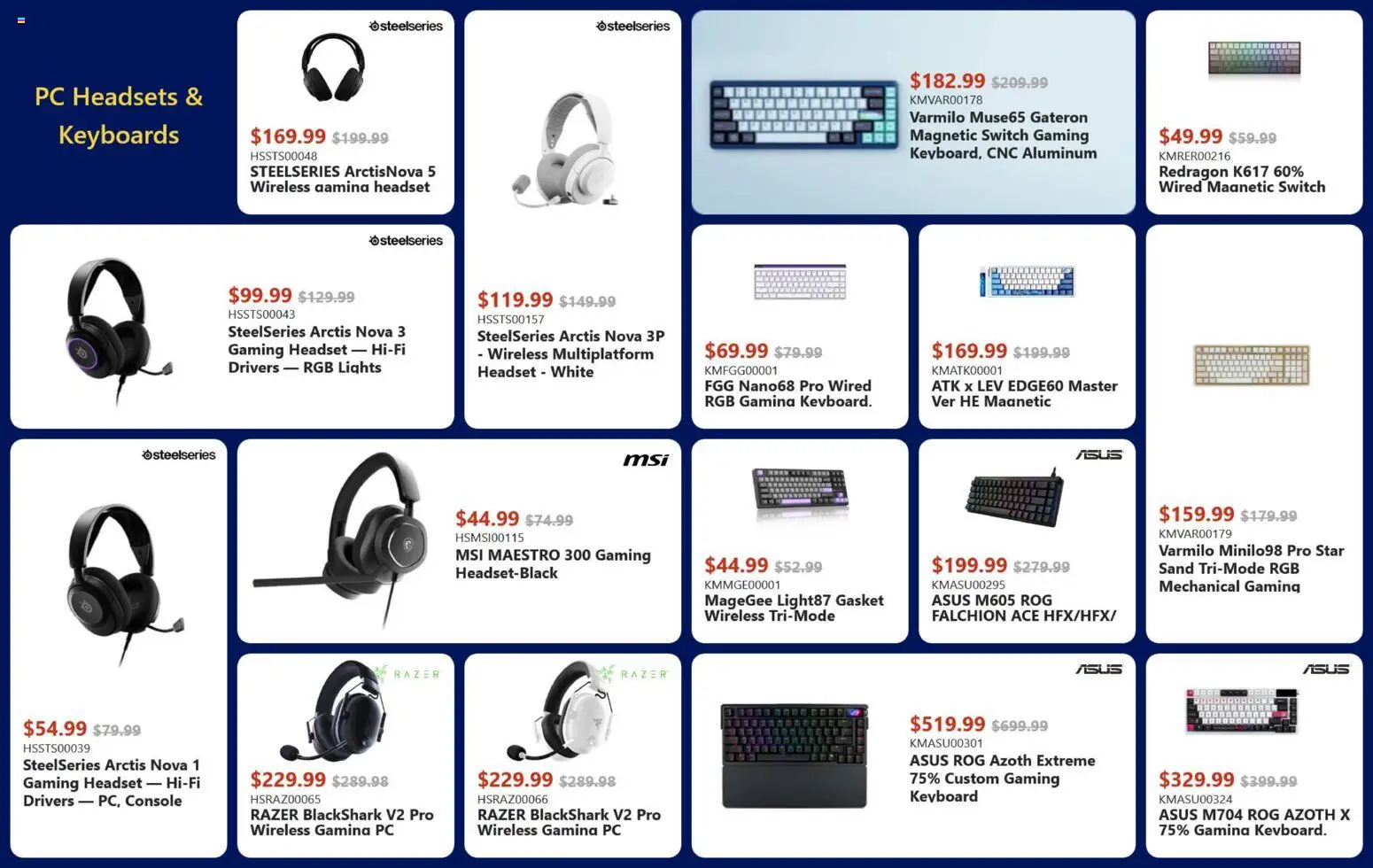 Canada Computers flyer valid from 18.12.2025 | Page: 13 | Products: PC, Keyboard