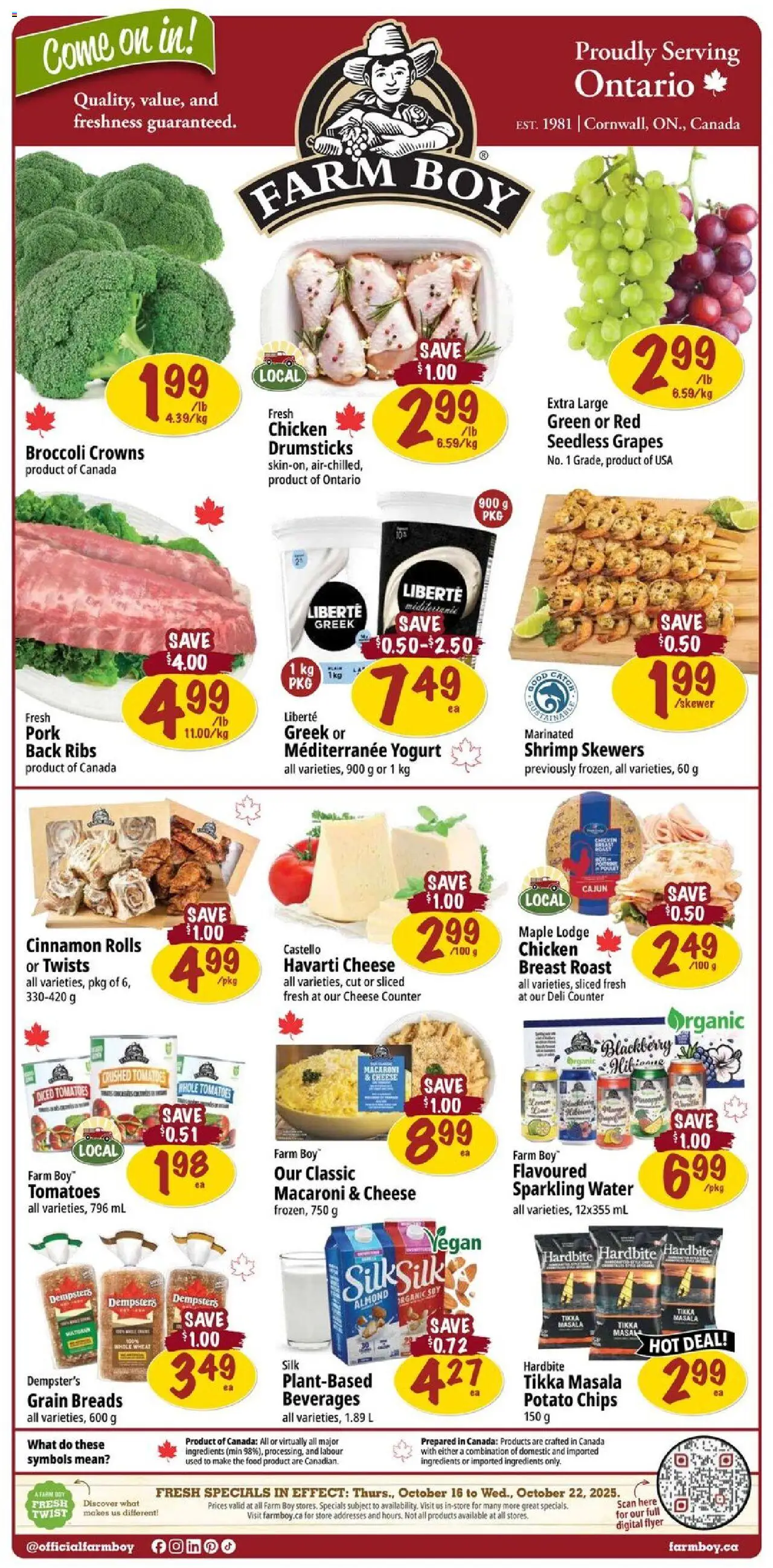 Farm Boy flyer valid from 16.10.2025 | Page: 1