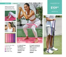Vista previa de Liga de resistencia baja TPE (Elastómero termoplástico). 2.4 x 102 cm, (205348) 9 pts, nuevo folleto de la tienda, válido en México a partir del 02.04.2026 | Página: 122 | Productos: Juego, Liga