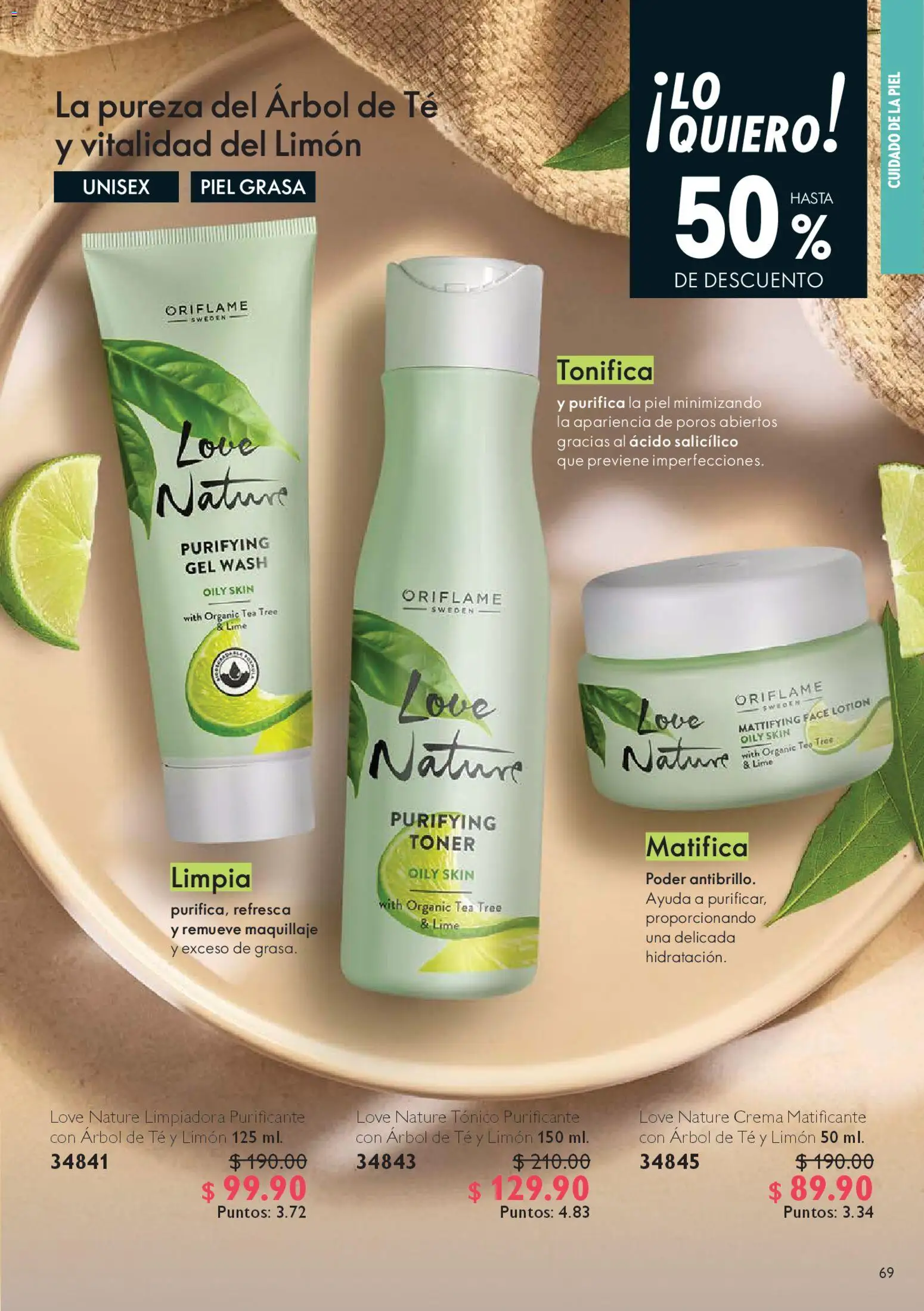 Nuevas ofertas de Oriflame válidas en toda la República Mexicana desde el 22.11.2025. ¡Encuentra las mejores ofertas en Oriflame Black Friday! | Página: 69 | Productos: Limón, Toner, Té, Maquillaje