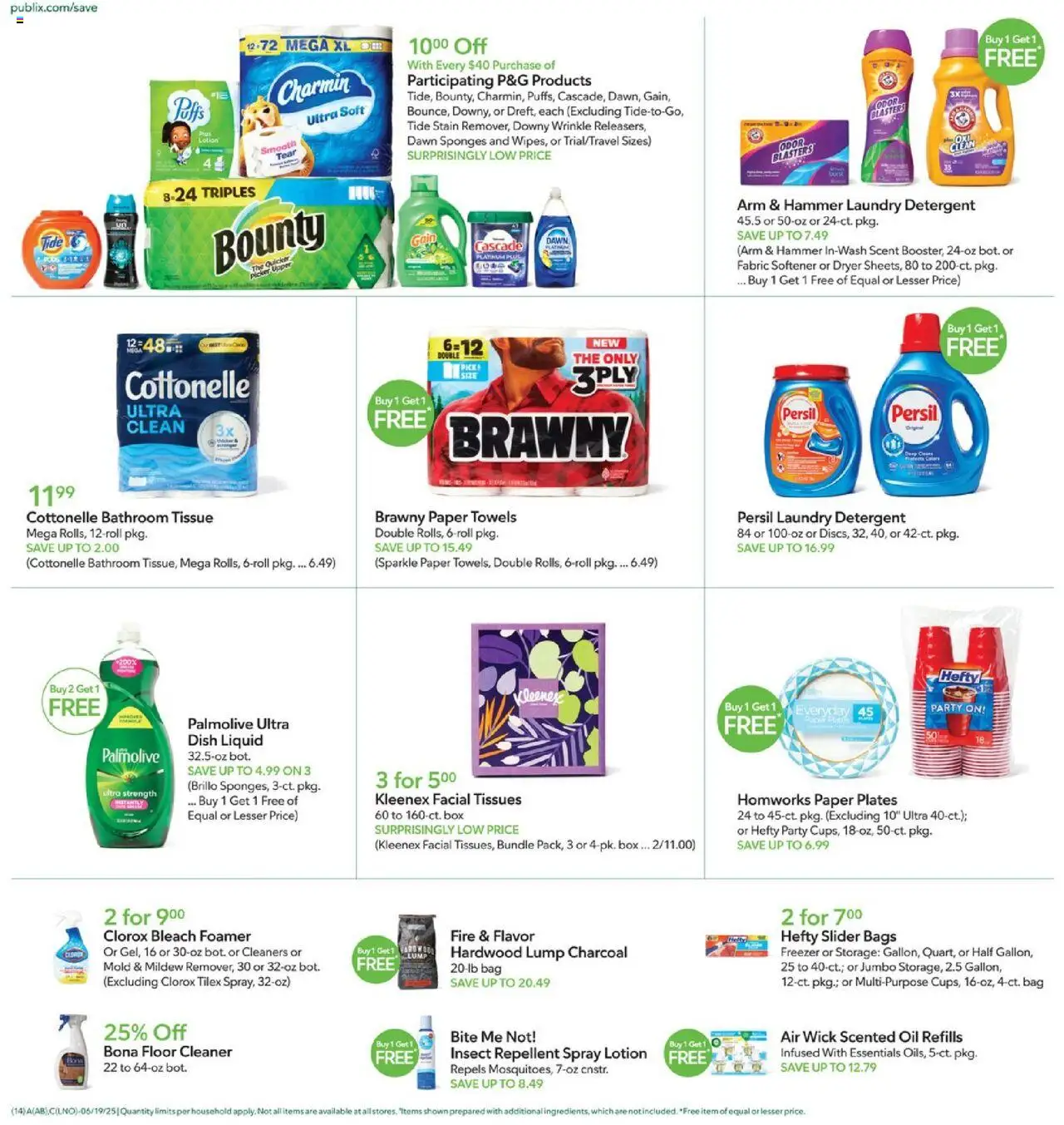 Publix Weekly Ad - valid from 18.06.2025 | Page: 14 | Products: Picker, Box, Hammer, Bag