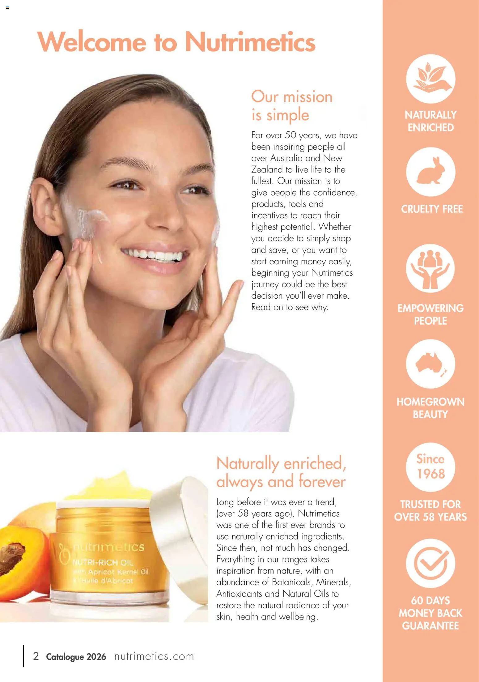 Nutrimetics catalogue - valid from 01.01.2026 | Page: 2 | Products: Oil, Tools