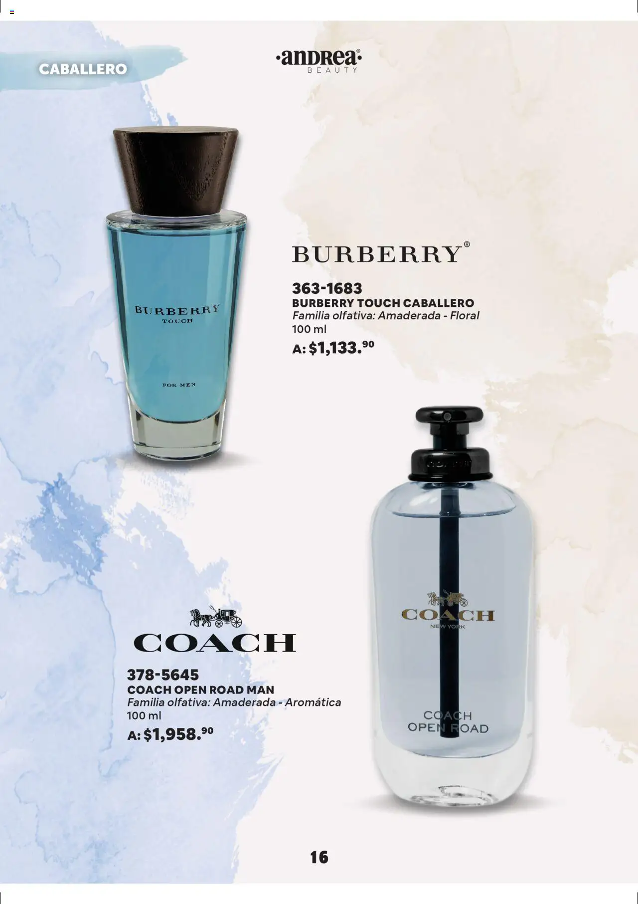 Nuevas ofertas de Andrea válidas en toda la República Mexicana desde el 28.09.2025. ¡Encuentra las mejores ofertas en Andrea - Catálogo Especial de Aromas ! | Página: 16