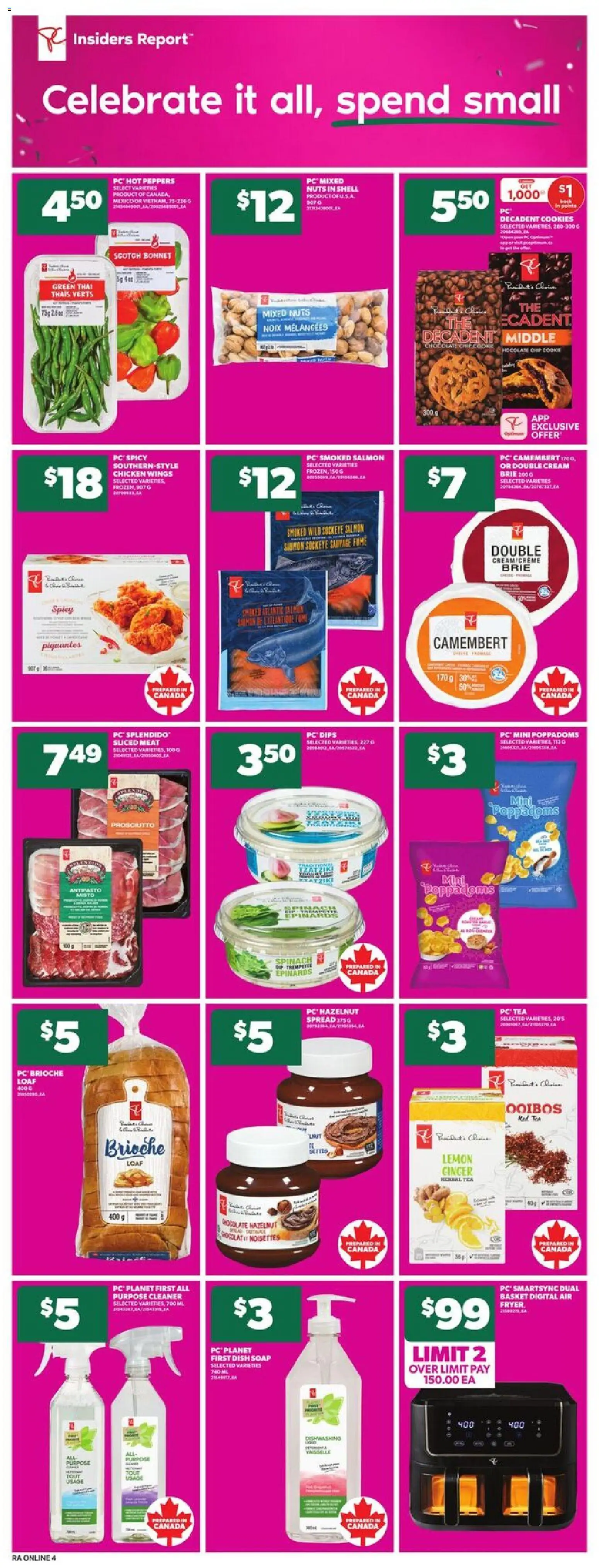 Atlantic Superstore flyer valid from 13.11.2025 | Page: 14 | Products: Cookies, Chicken wings, Soap, Chicken