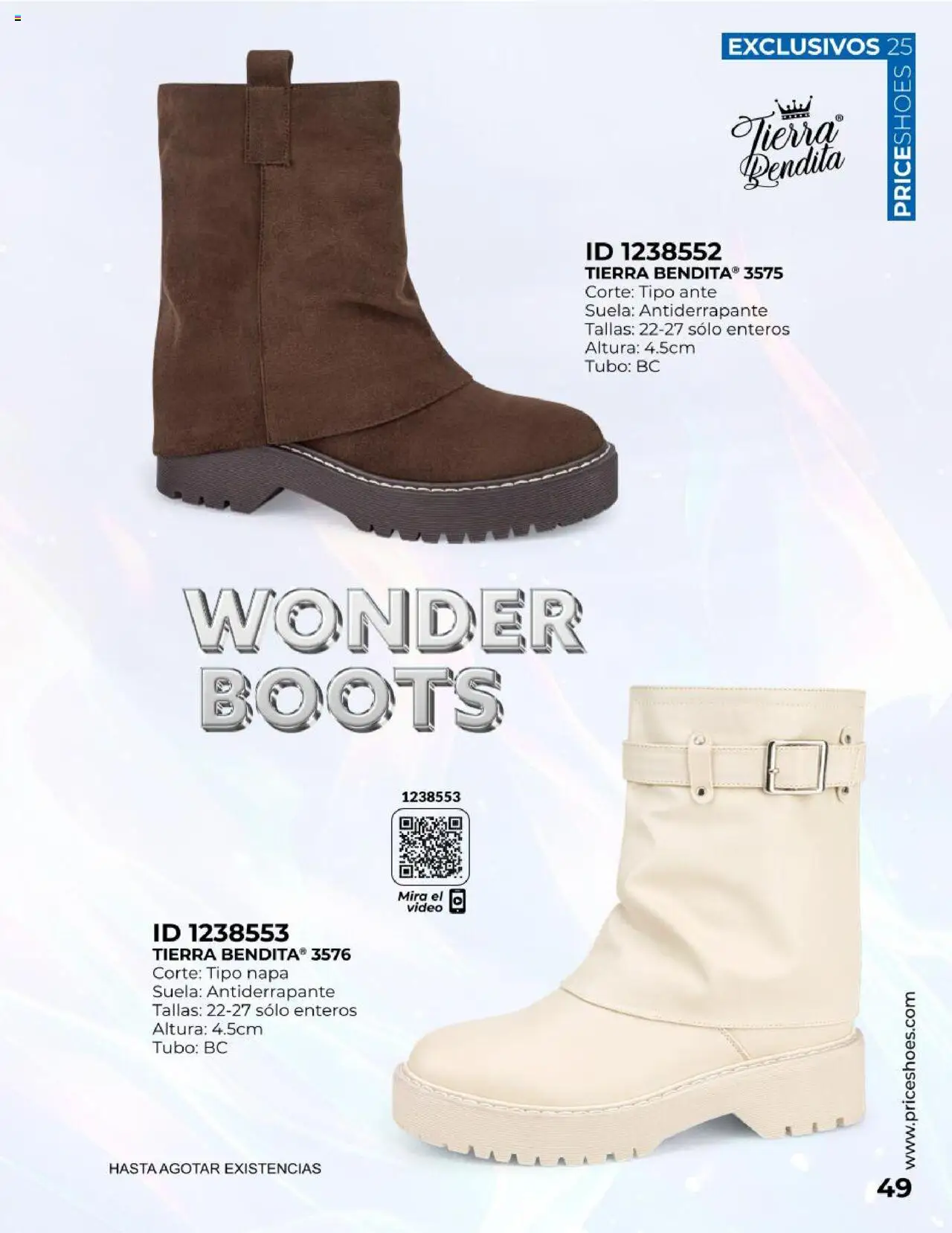 Nuevas ofertas de Price Shoes válidas en toda la República Mexicana desde el 19.10.2025. ¡Encuentra las mejores ofertas en Price Shoes catálogo Exclusivos 2025! | Página: 49