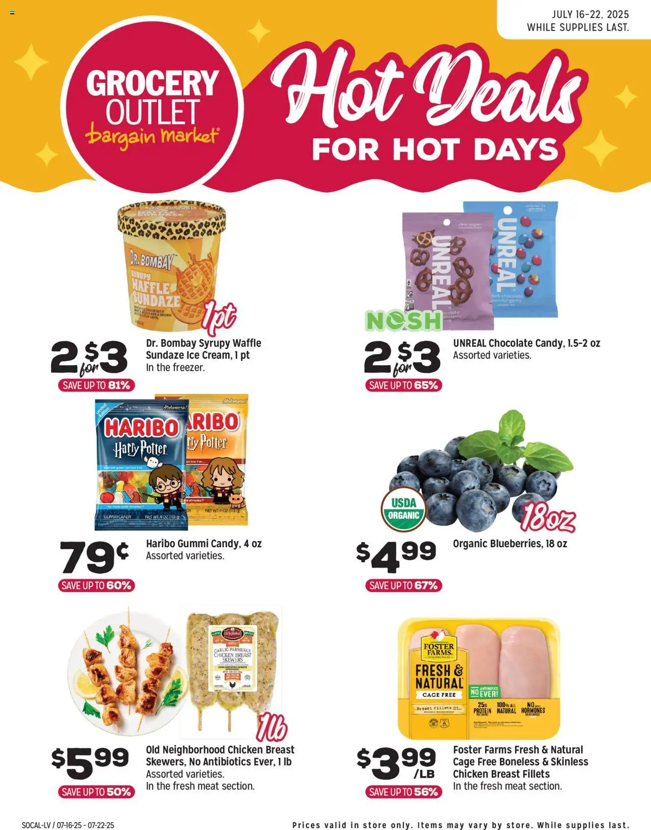 Grocery Outlet Hot Deals - valid from 16.07.2025 | Page: 1 | Products: Chocolate, Garlic
