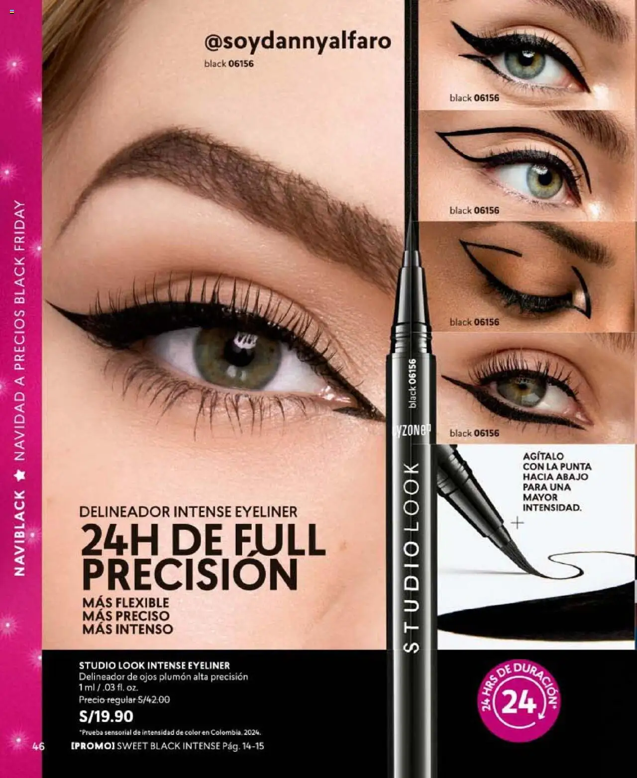 Catálogo CyZone válido desde 24.10.2025 | Página: 46 | Productos: Delineador de ojos, Delineador