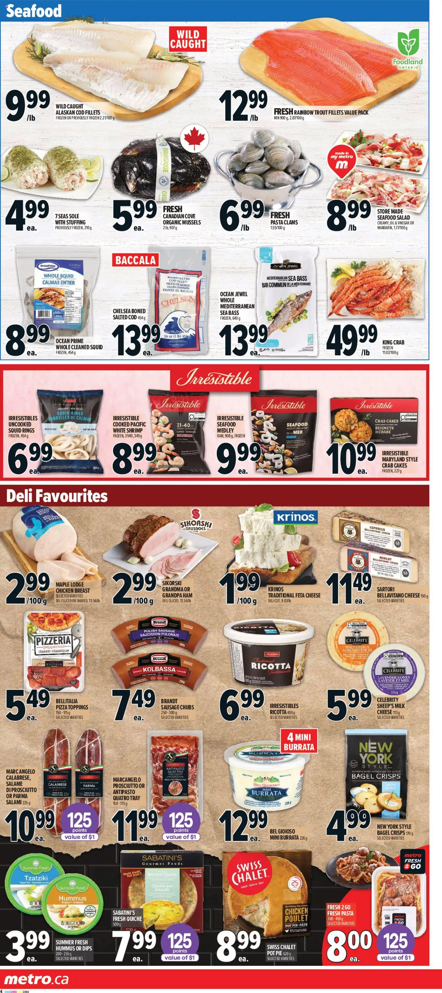 Metro flyer valid from 26.03.2026 | Page: 11 | Products: Pasta, Milk, Ham, Chicken