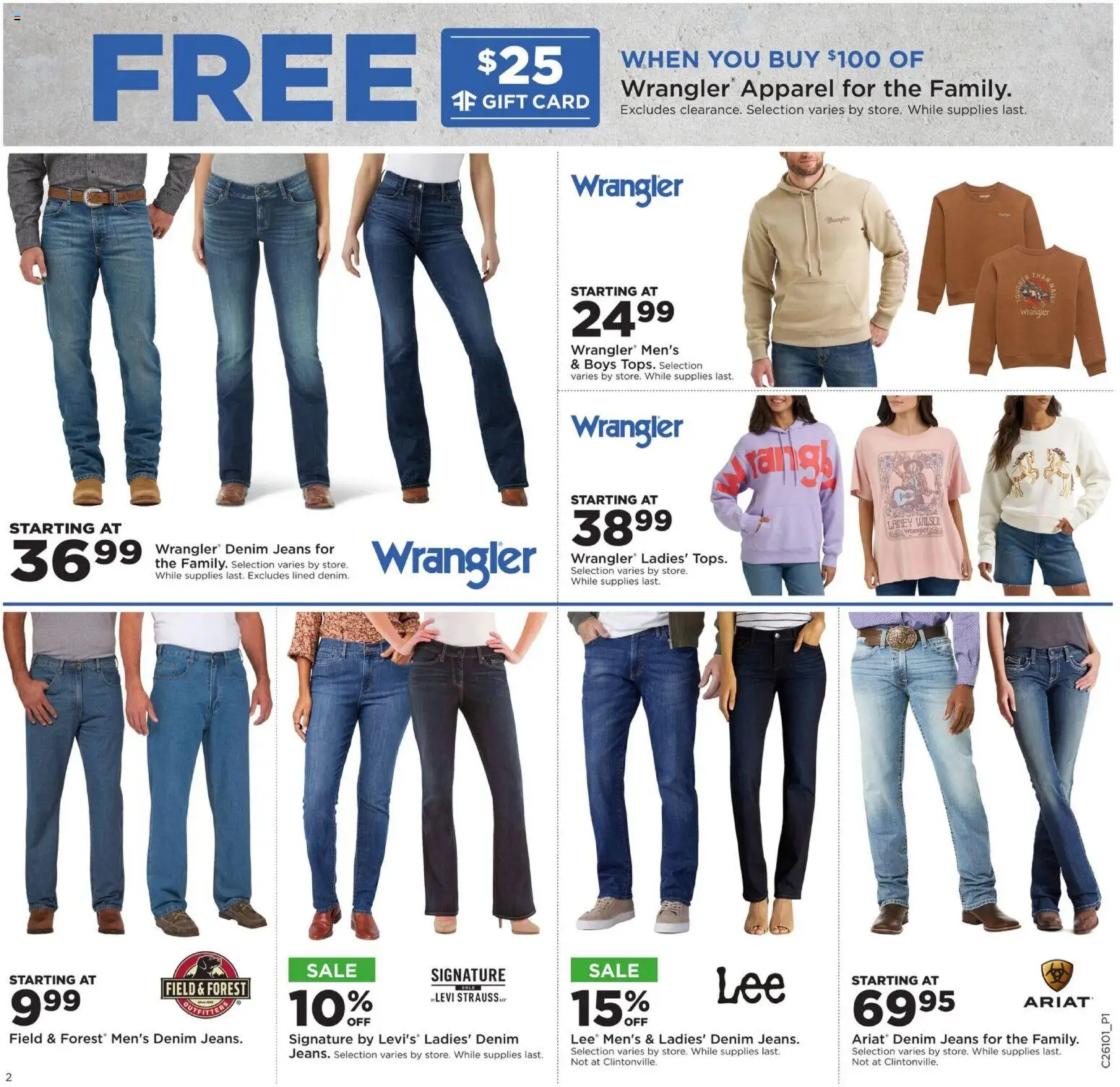 Mills Fleet Farm Weekly Ad - valid from 02.03.2026 | Page: 3 | Products: Jeans