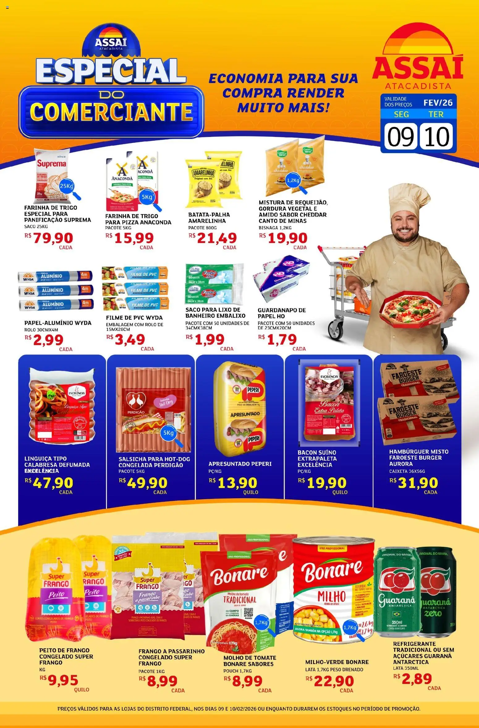 Assaí Atacadista Folheto - válido de 09.02.2026 | Página: 1