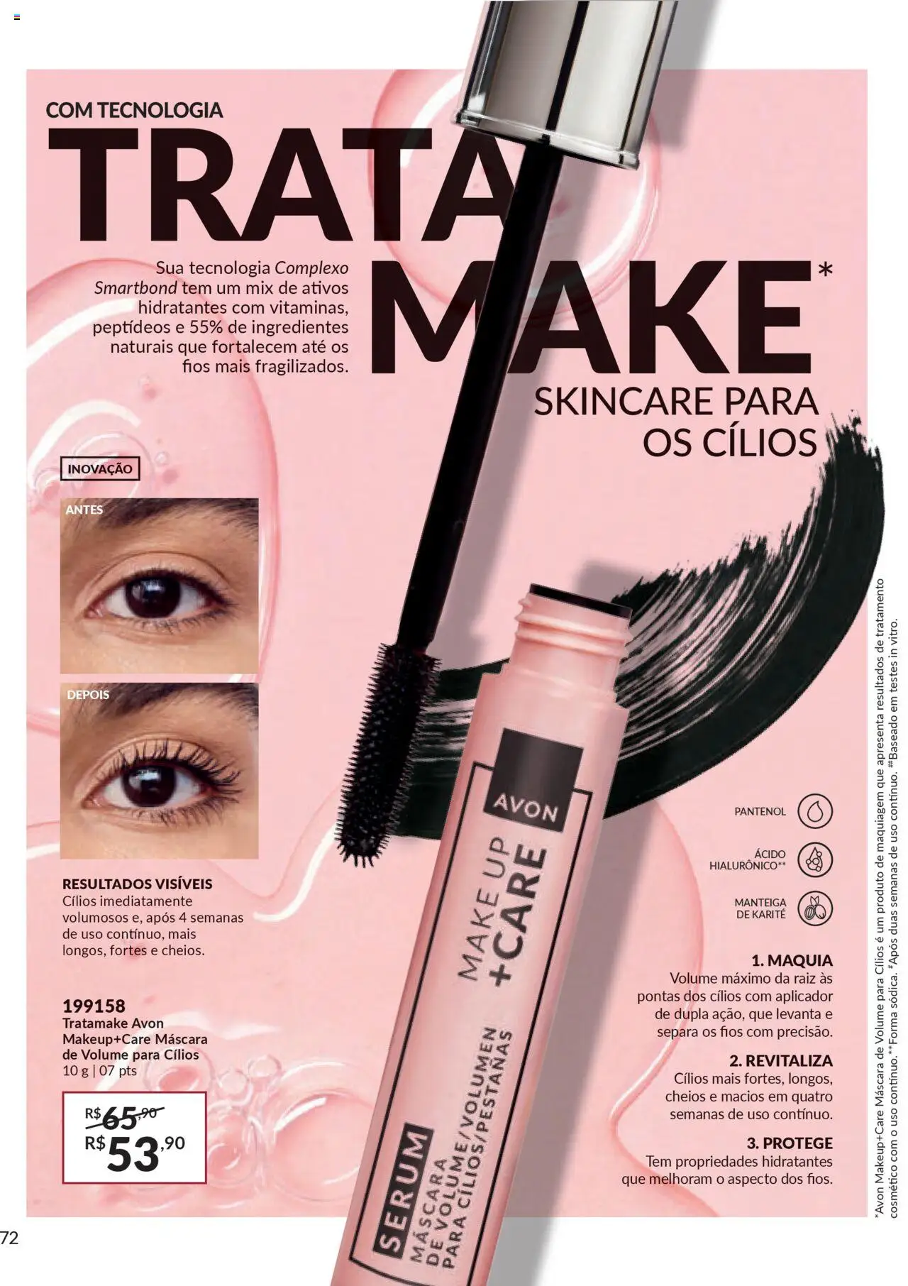 Avon Folheto - válido de 07.10.2025 | Página: 72 | Produtos: Maquiagem, Manteiga, Sérum