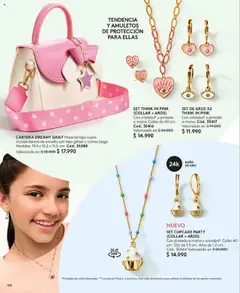 Catálogo Ésika Campaña 14 │ válido desde el 01.09.2025 | Página: 110 | Productos: Llavero, Baño, Collar, Aros