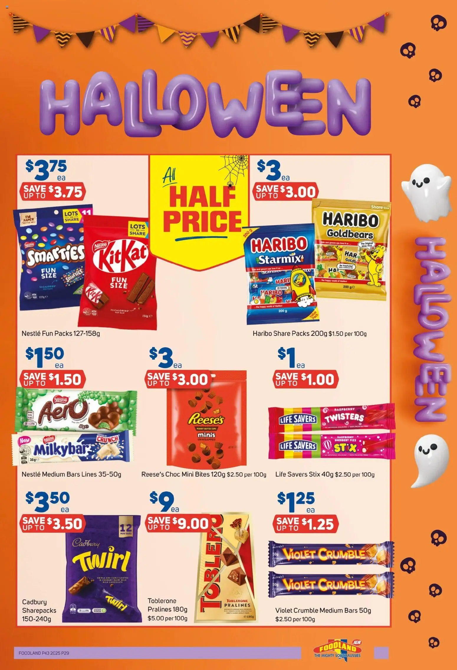 Foodland catalogue - valid from 29.09.2025 | Page: 29 | Products: Milk, Dairy, Butter, Chocolate