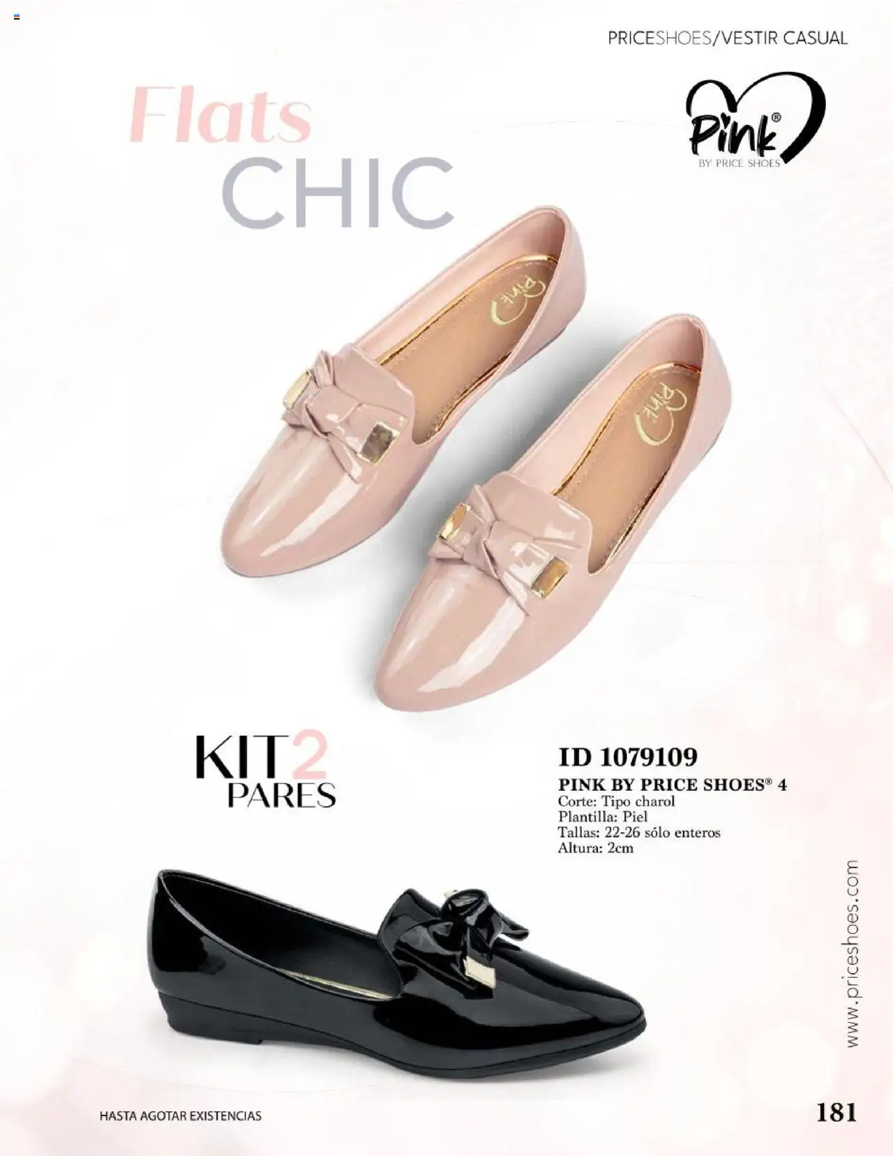 Nuevas ofertas de Price Shoes válidas en toda la República Mexicana desde el 05.08.2024. ¡Encuentra las mejores ofertas en Price Shoes catálogo Vestir Casual ! | Página: 181