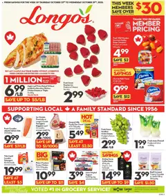 Preview of Longo's weekly flyer / circulaire from shop Longo's valid from 23.10.2025
