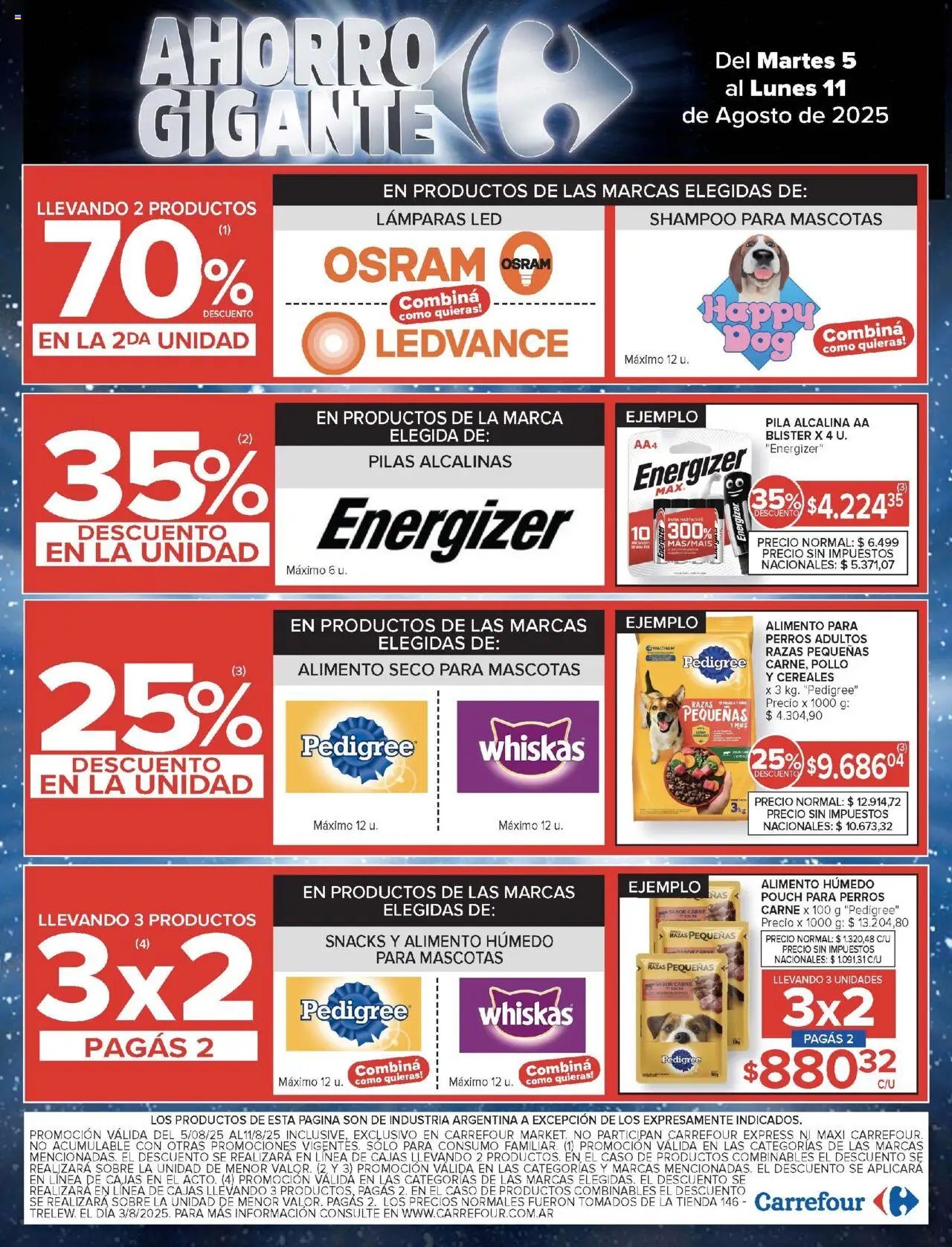 Carrefour Market catálogo - Chubut │ válido desde el 05.08.2025 | Página: 17 | Productos: Caso, Sobre, Pollo, Cereales
